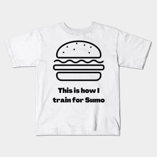 This Is My Sumo Training Kids T-Shirt